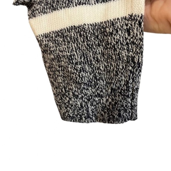 NWOT TALBOTS Stripe Open Front Long Cardigan Duster Blue White Sz Medium NWOT - Picture 11 of 11